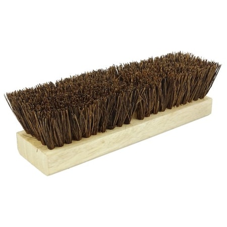 Weiler 9" Deck Scrub Brush, Palmyra Fill 44428